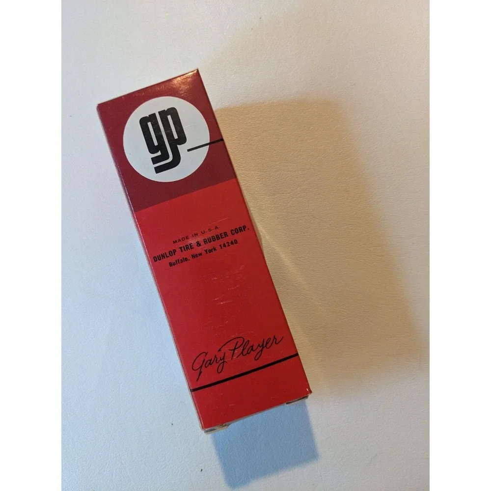 Vintage Dunlop Gary Player GP Signature Golf Balls 1 Sleeve 3 Golf Balls NEW
